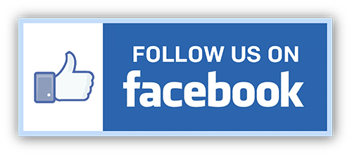 follow us on facebook graphic banner